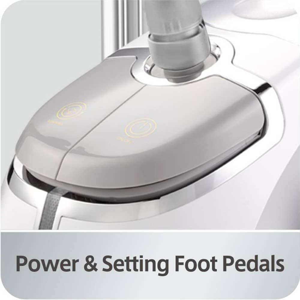 Professional Dual-Bar Garment Steamer w/ Bonus 3pc Descaler