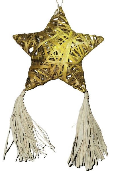 Barong Warehouse - FH24 - Christmas Holiday Abaca Star Parol Decoration 
