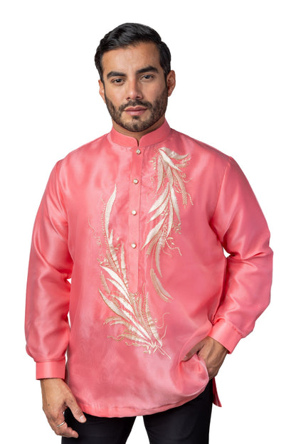 Barong Warehouse - MO34 - Organza Pina Barong Tagalog with Lining