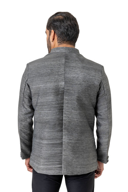 Barong Warehouse - MD09 - Barong Tagalog Coat Black