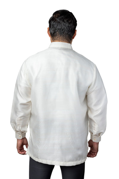 Barong Warehouse - MO52 - Organza Barong Tagalog Full-Open with Lining