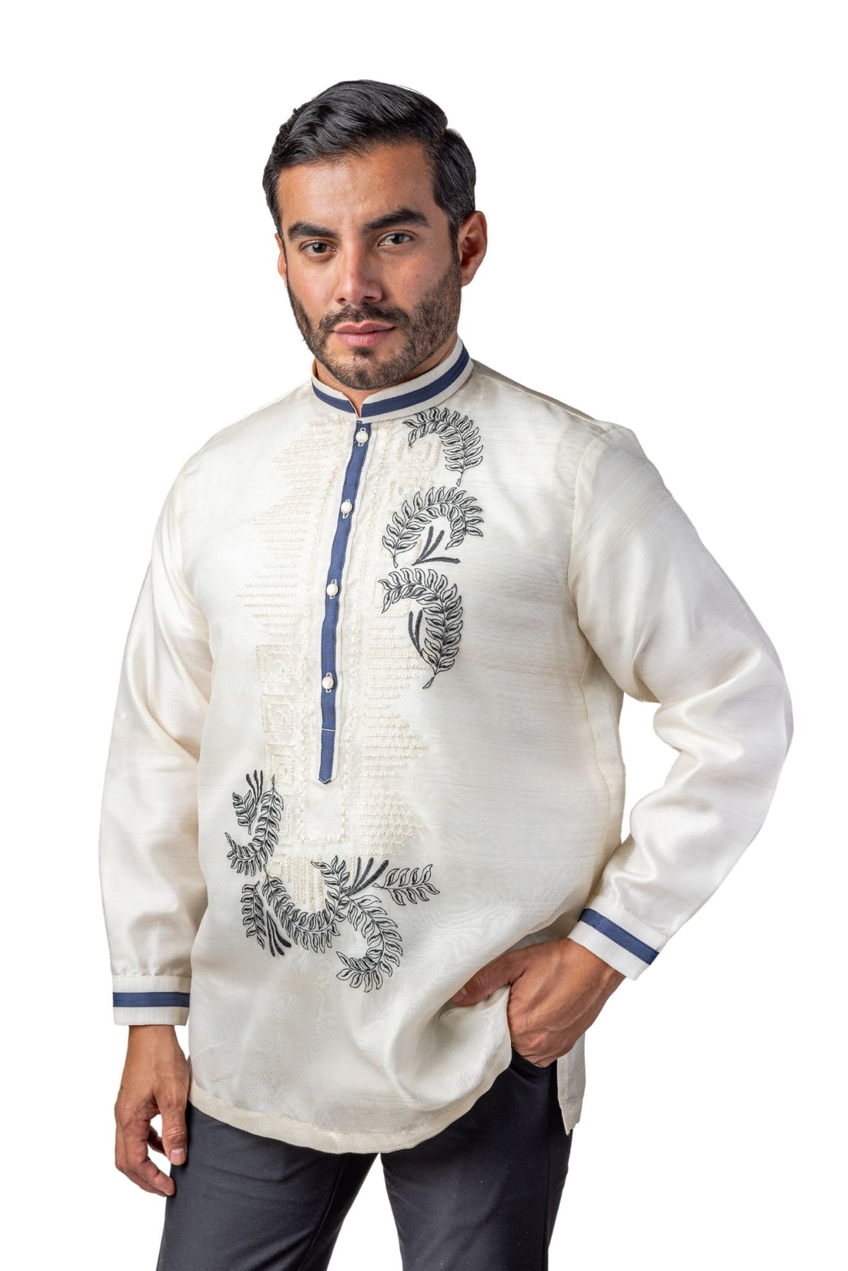 Barong Warehouse - MO61 - Organza Barong Tagalog with Lining