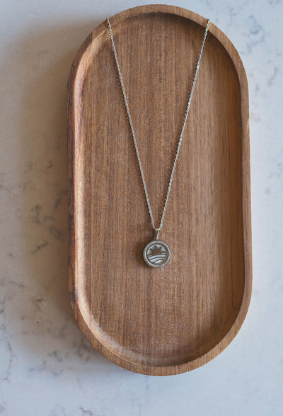 Philippine Sun & Ocean Mother of Pearl Pendant Necklace