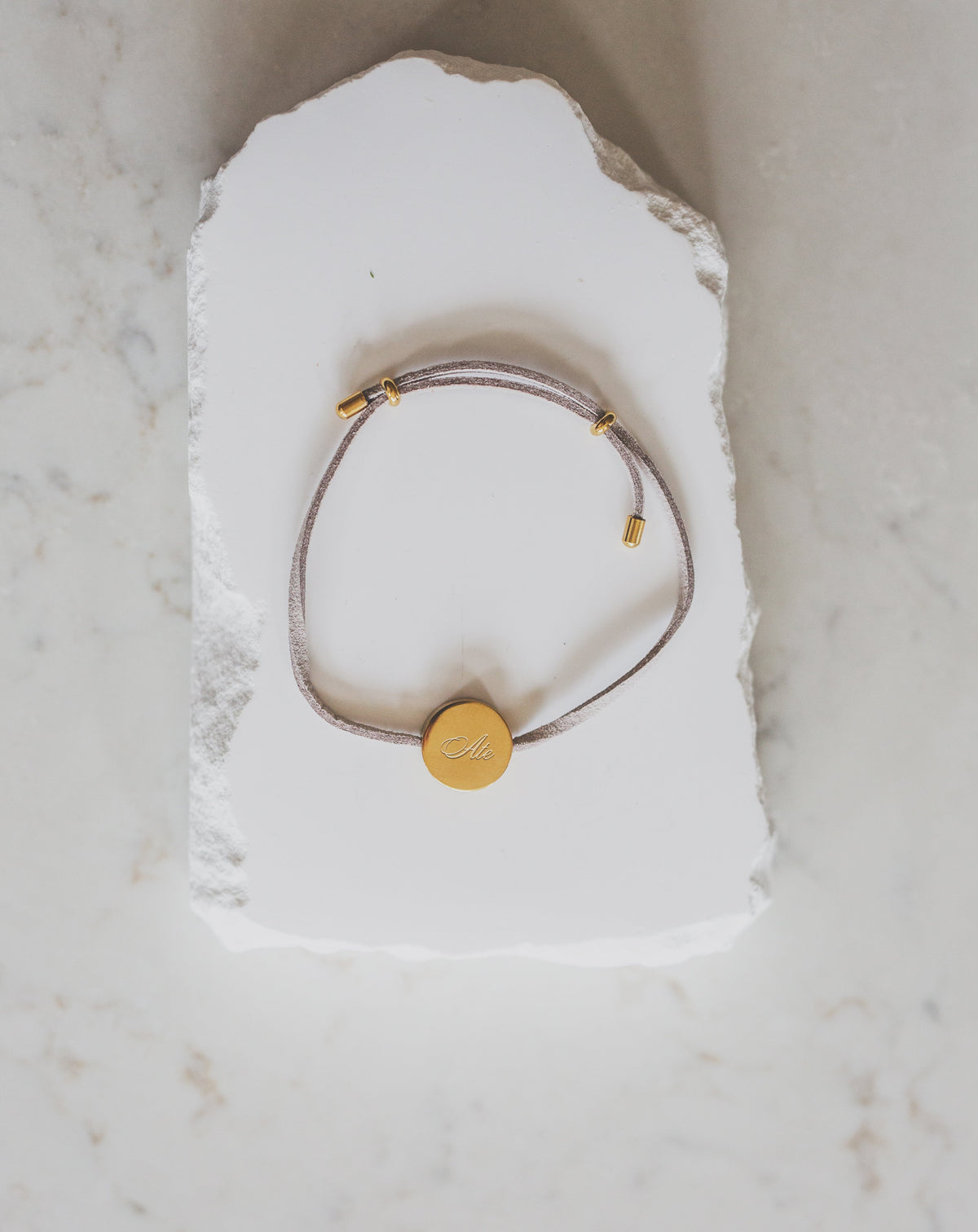 Ate Script Bracelet