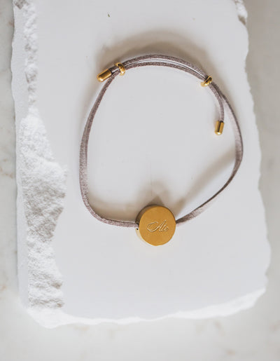 Ate Script Bracelet
