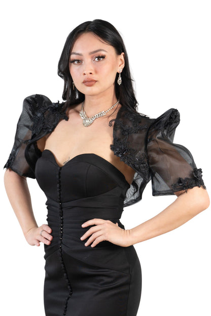 Barong Warehouse - VHF03 - Herrera Filipiniana - Eva Designer Bolero