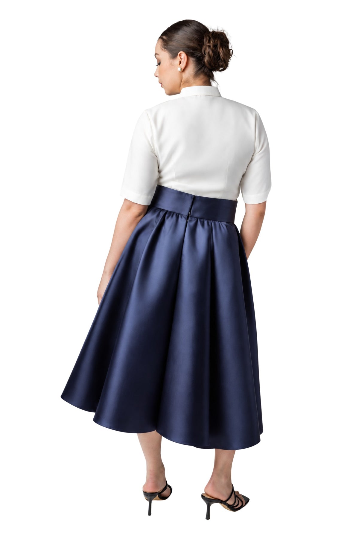 Barong Warehouse - WX23 - Women's Barong Tagalog with Skirt Set - Filipiniana