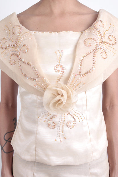 BARONG WAREHOUSE - WS05 - Baro't Saya Long Gown - Filipiniana