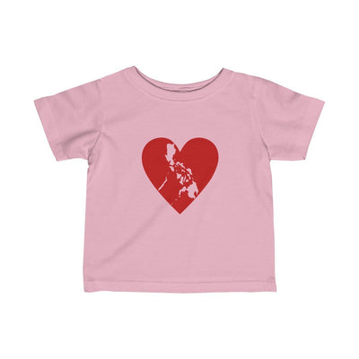 BARONG WAREHOUSE - Pusong Pinoy - Infant Fine Jersey Tee - 7 Colors Available