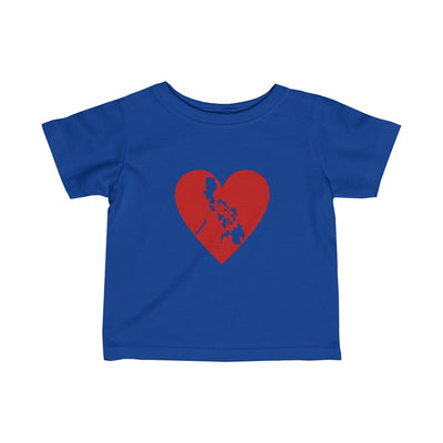 BARONG WAREHOUSE - Pusong Pinoy - Infant Fine Jersey Tee - 7 Colors Available