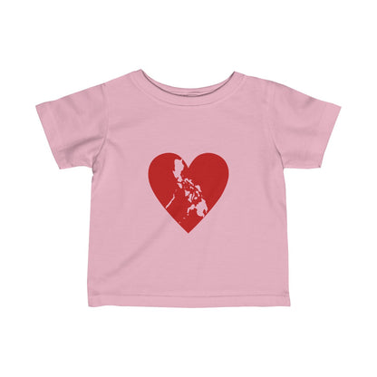BARONG WAREHOUSE - Pusong Pinoy - Infant Fine Jersey Tee - 11 Colors Available