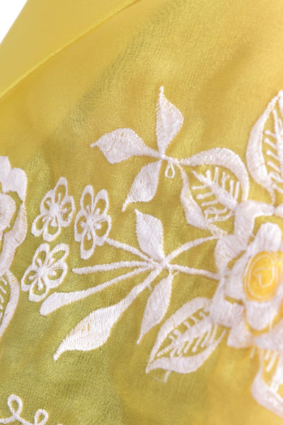 BARONG WAREHOUSE - WA08 - Classic Alampay Yellow - Filipiniana