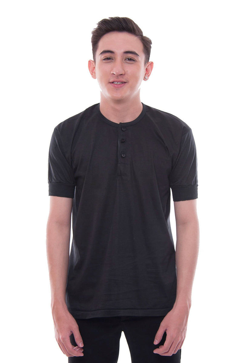 Camisa De Chino - Short-Sleeve Black Shirts