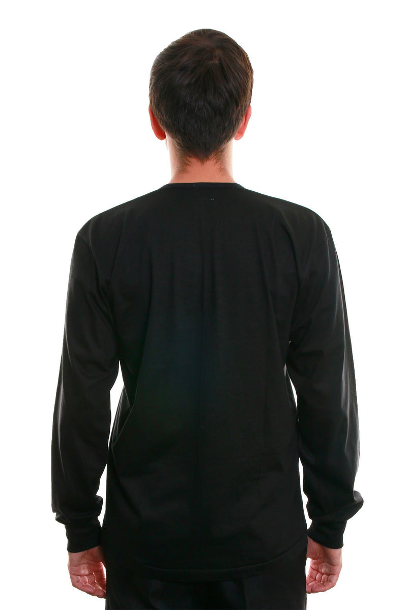 BARONG WAREHOUSE - MUL8 - Camisa de Chino - Long-Sleeve - Black