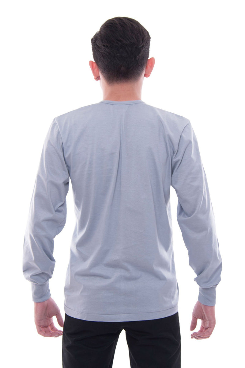 BARONG WAREHOUSE - MUL7 - Camisa de Chino - Long-Sleeve - Gray