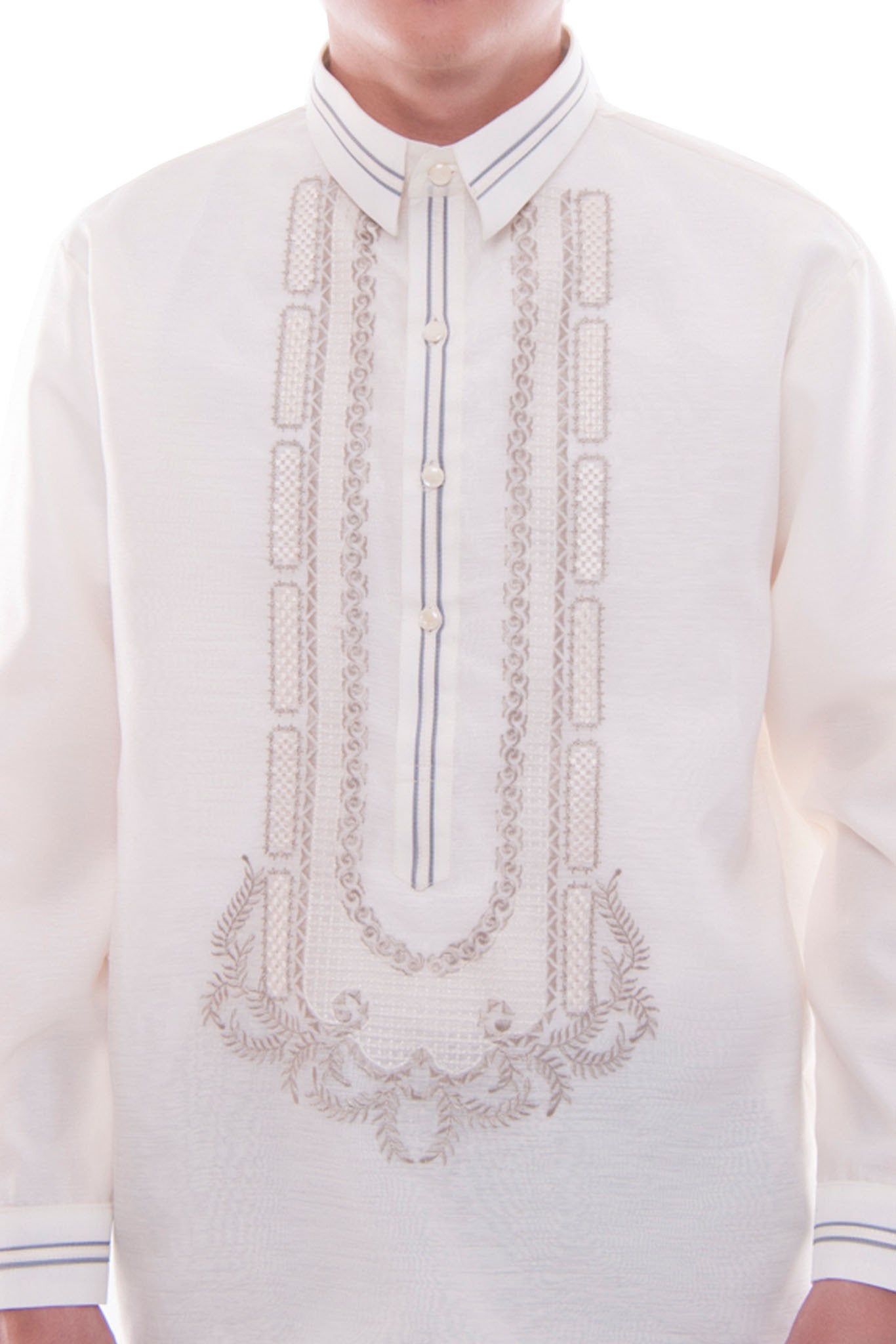 BARONG WAREHOUSE - ML07 - Jusilyn Barong Tagalog with Lining