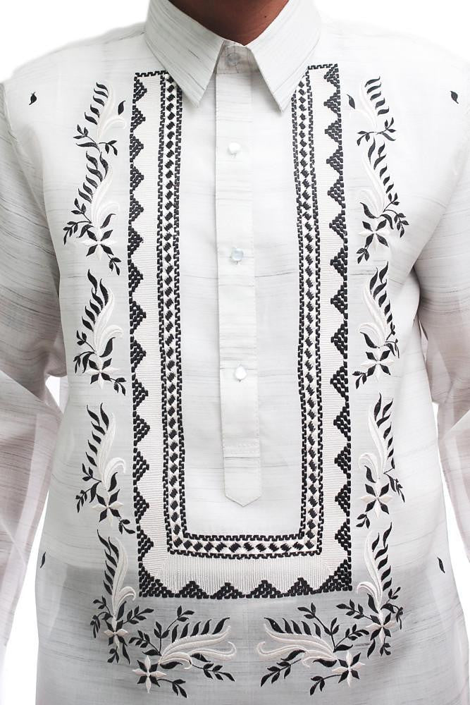 BARONG WAREHOUSE - MJ31 - MADE-TO-ORDER - Jusi Pina Barong Tagalog