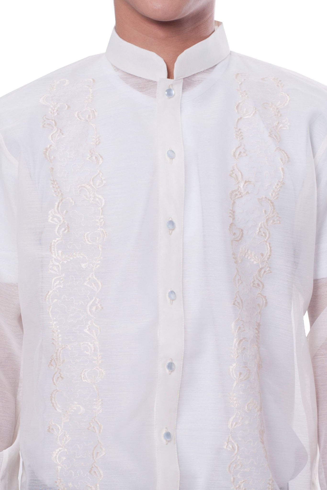 BARONG WAREHOUSE - ML03 - Jusilyn Full-Open Barong Tagalog