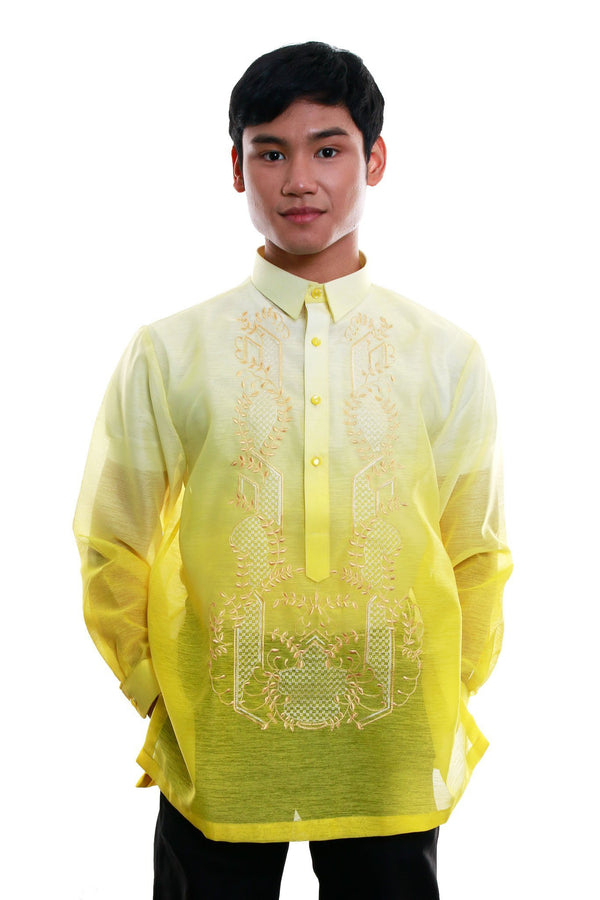 Jusilyn Barong Tagalog Yellow 002