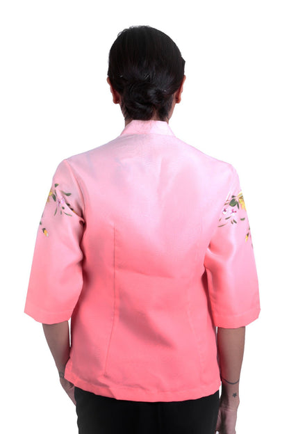 BARONG WAREHOUSE - WO04 - MADE-TO-ORDER - Women's Barong Tagalog Pomelo - Filipiniana