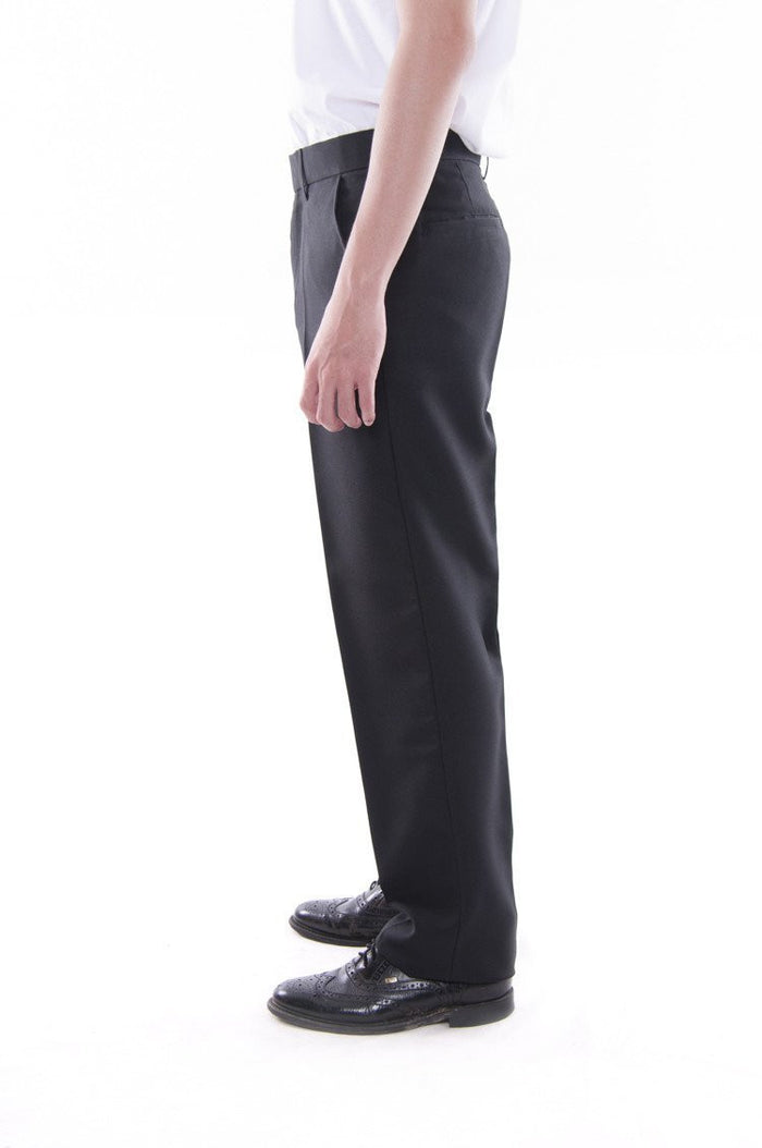 MP01 - Men's Basic Formal Slacks Black – BARONG WAREHOUSE
