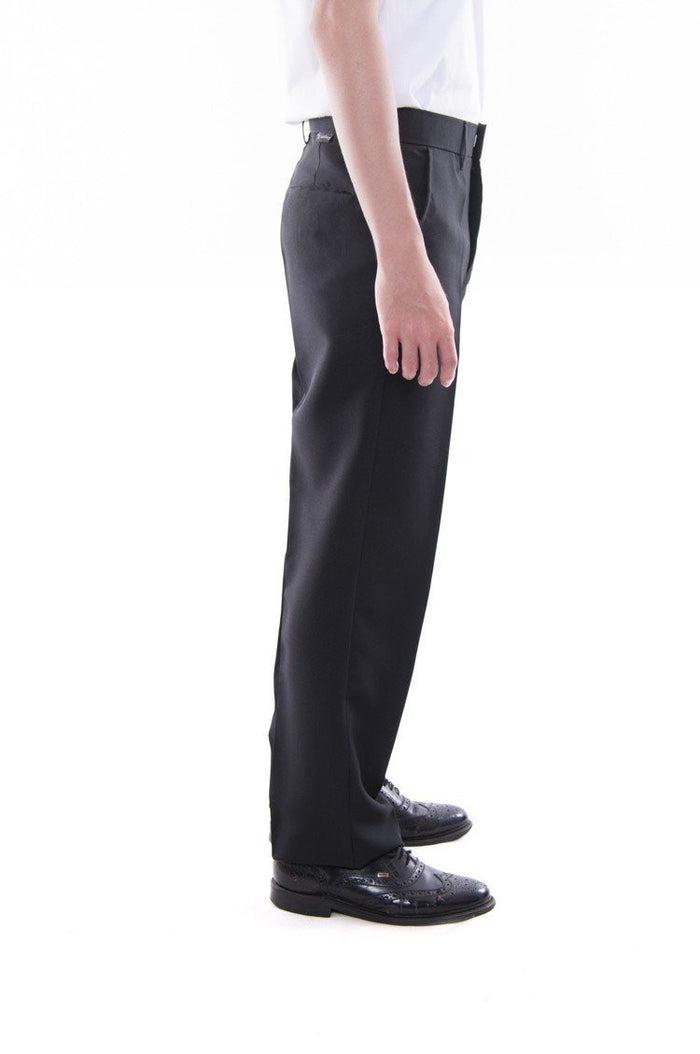 MP01 - Men's Basic Formal Slacks Black – BARONG WAREHOUSE