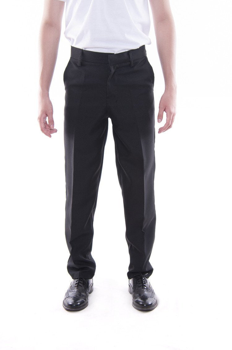 BARONG WAREHOUSE - MP01 - Men's Basic Formal Slacks Black