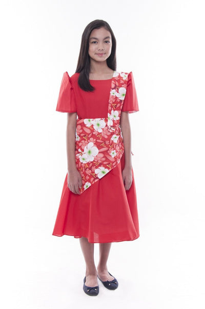BARONG WAREHOUSE - GS03 - Girls' Balintawak Gina Dress