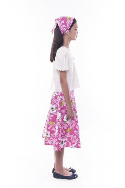BARONG WAREHOUSE - GS05 - MADE-TO-ORDER - Girls' Baro't Saya Floral Set 001