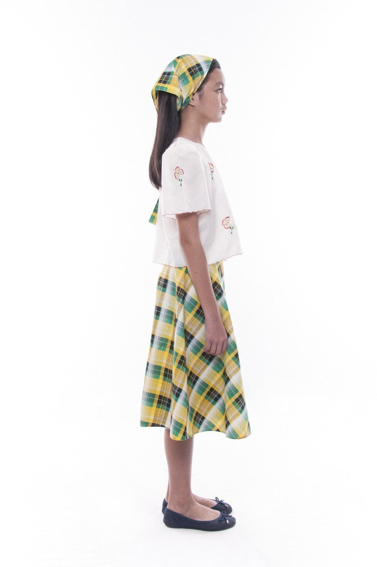 Pre-Order - Girls Barot Saya Green Set 002 Costume