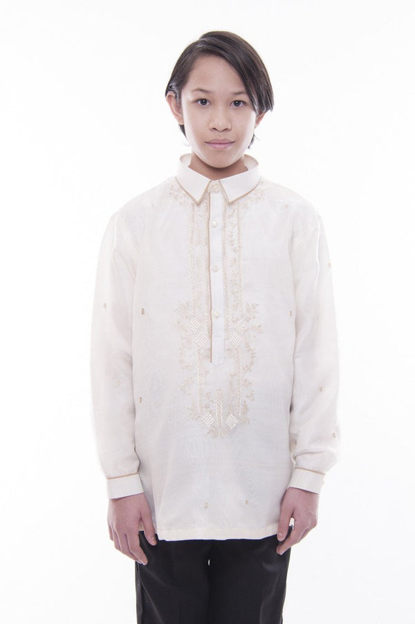 Pre-Order - Boys Jusilyn Barong Tagalog With Lining 005