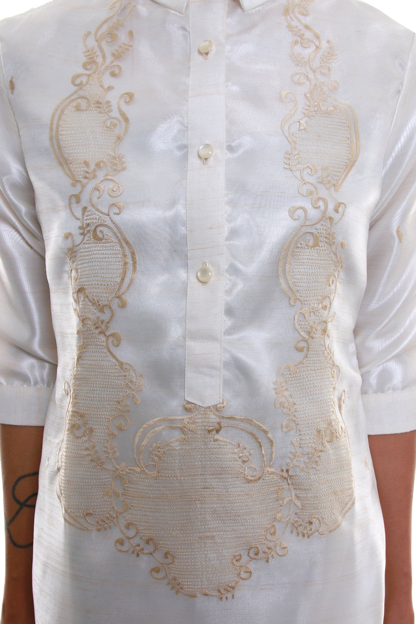 BARONG WAREHOUSE - WV01 - Barong Tagalog Dress - Filipiniana