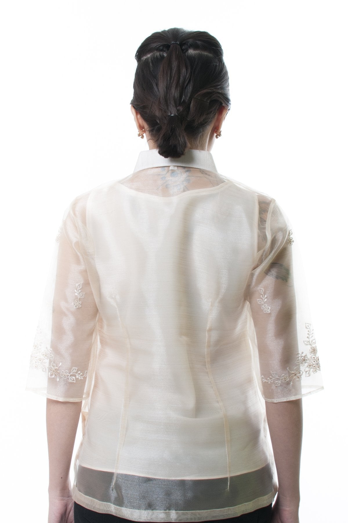 BARONG WAREHOUSE - WK01 - Classic Kimona Beige - Filipiniana