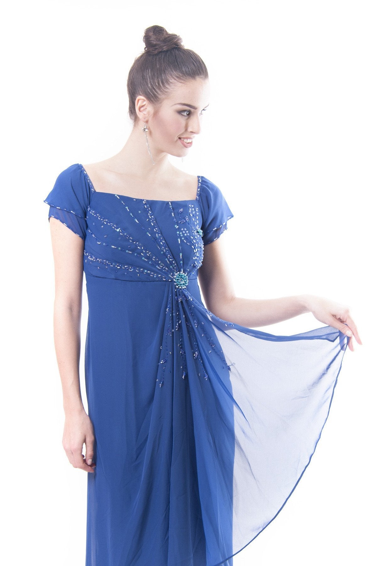 BARONG WAREHOUSE - WD06 Filipiniana Rosal Gown Dress