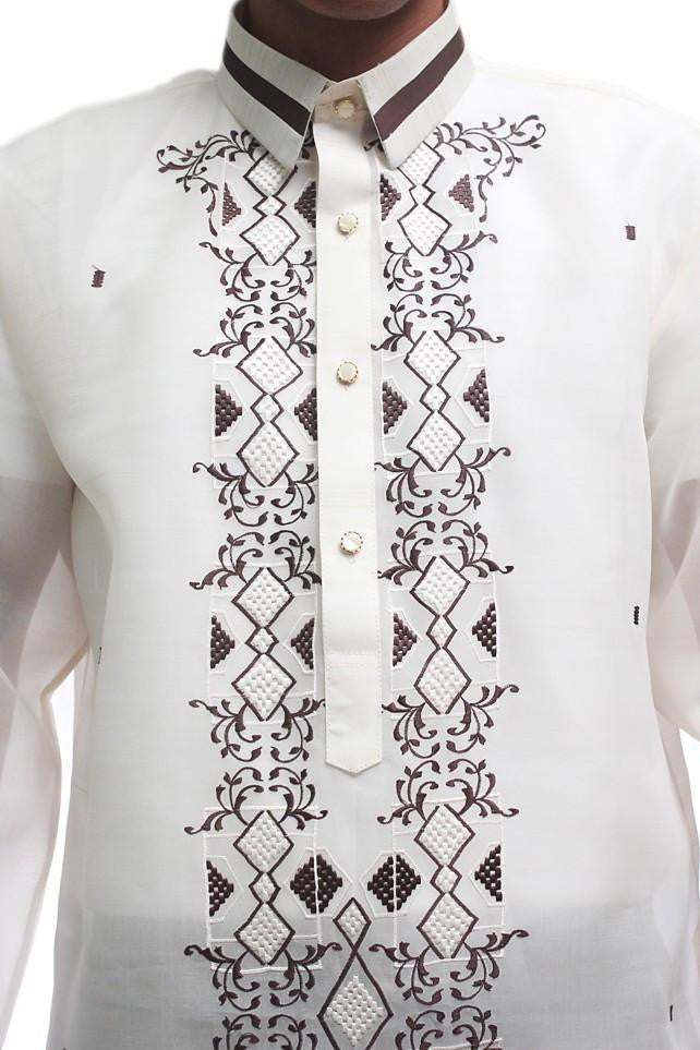 BARONG WAREHOUSE - MJ08 - Jusi Pina Barong Tagalog