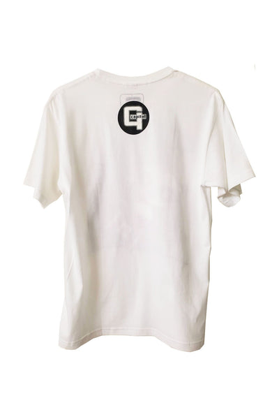 BARONG WAREHOUSE - Capital G - Panda Skate White Tee