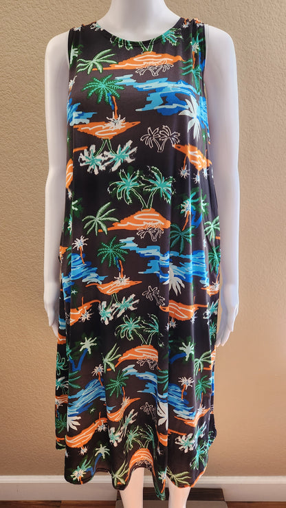 BARONG WAREHOUSE - WT00 - Duster Filipina House Summer Comfortable Dress - Sleeveless