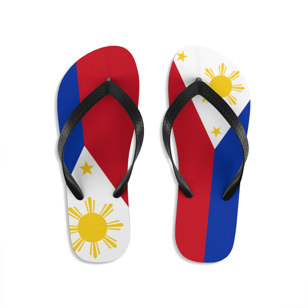 Filipino Flag - Unisex Flip-Flops
