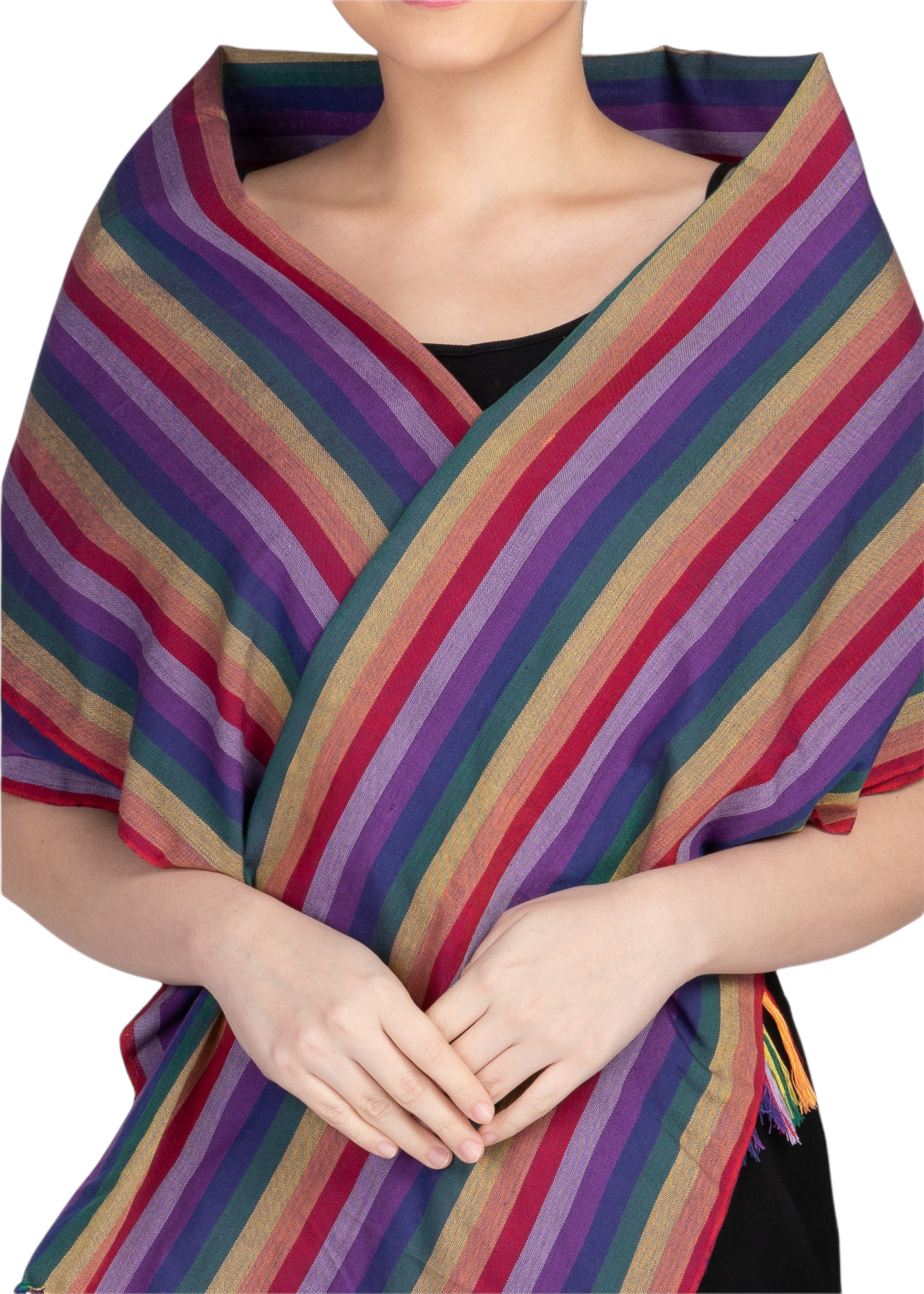 BARONG WAREHOUSE - VMWA1 - Abra Rainbow Shawl