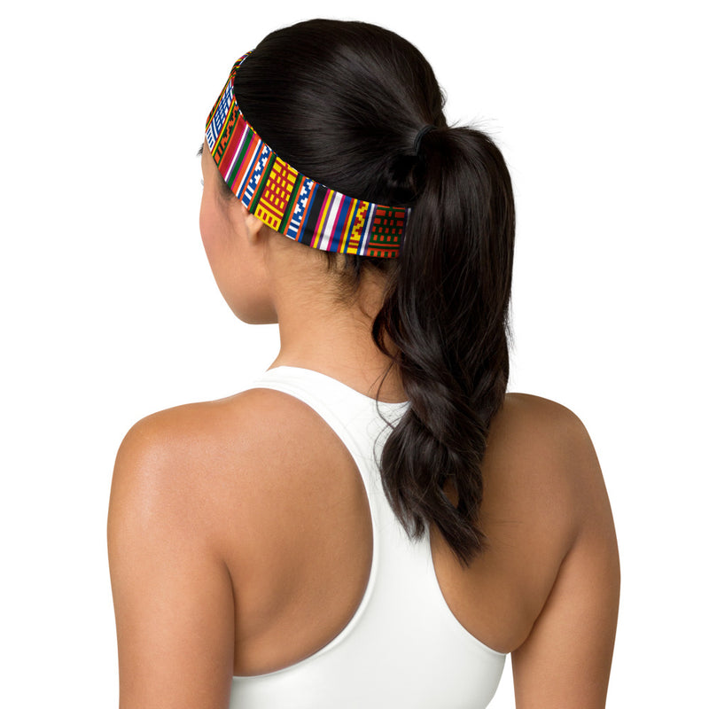 BARONG WAREHOUSE - Yakan Ethnic All-Over Print Headband