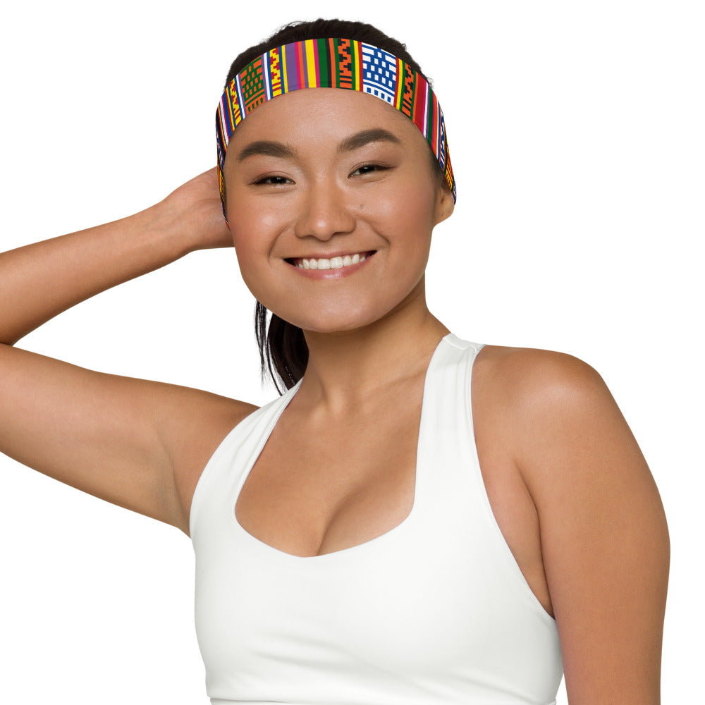 BARONG WAREHOUSE - Yakan Ethnic All-Over Print Headband