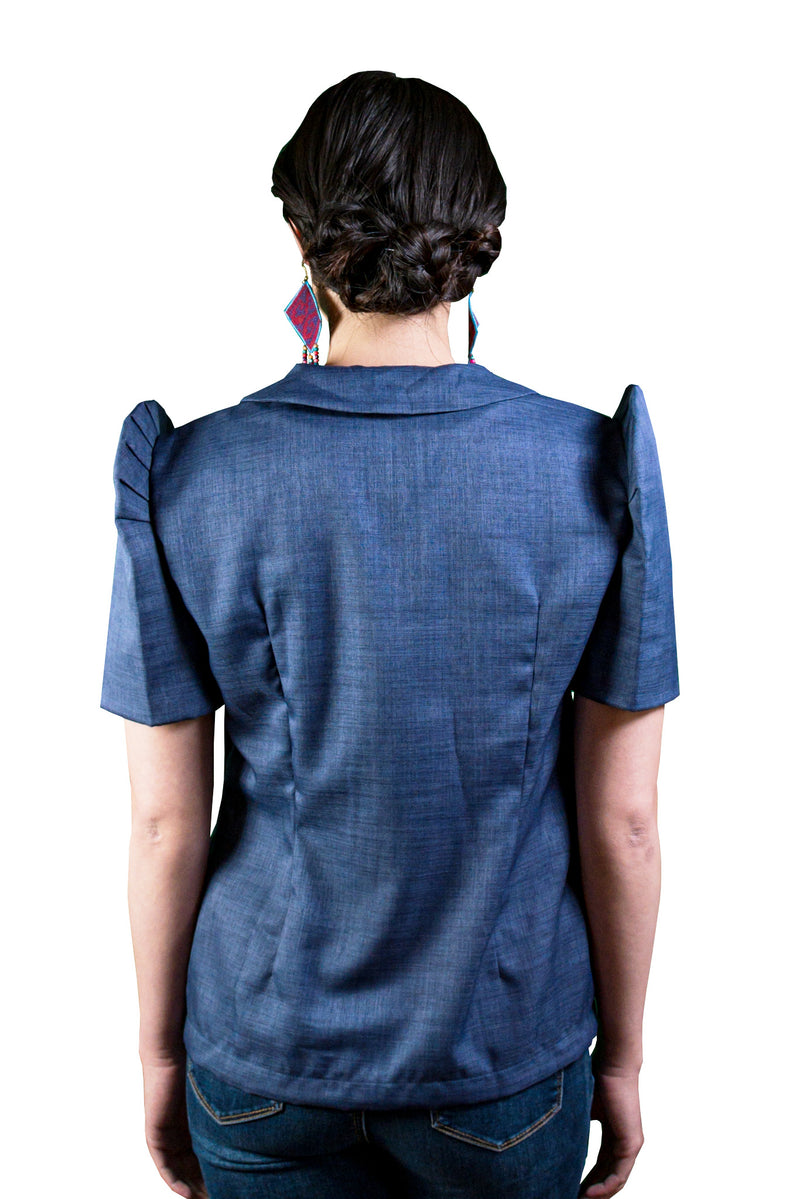 Anthologie - Barong Warehouse - Sarao Jeepney Filipiniana Blouse