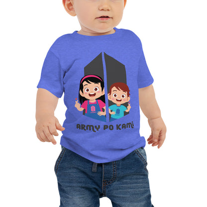BARONG WAREHOUSE - VTM12 - Army Po Kami Baby T-Shirt