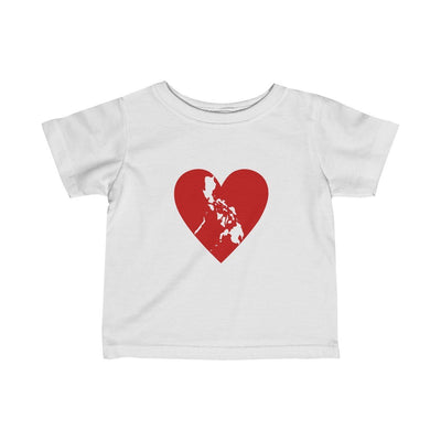 BARONG WAREHOUSE - Pusong Pinoy - Infant Fine Jersey Tee - 7 Colors Available