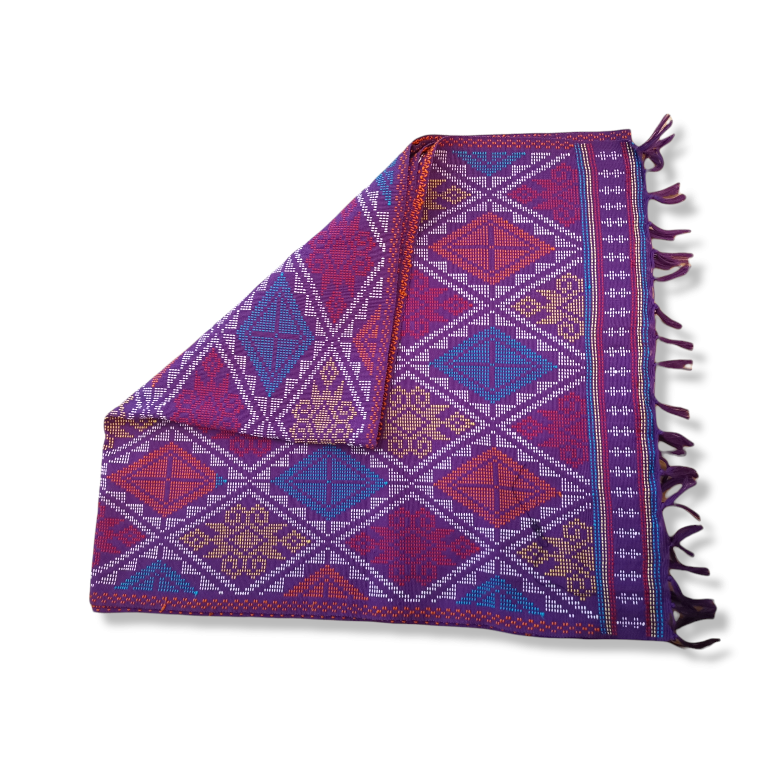BARONG WAREHOUSE - VMWT1 - Yakan Tennun (traditional cloth) - Table Runner, Wall Decor, or Scarf