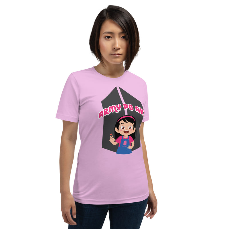 VTM19 - Army Po Ako Girl Adult T-Shirt