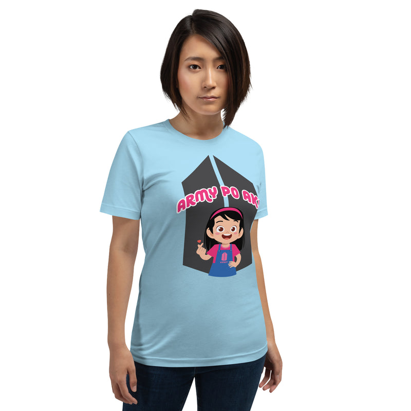 VTM19 - Army Po Ako Girl Adult T-Shirt