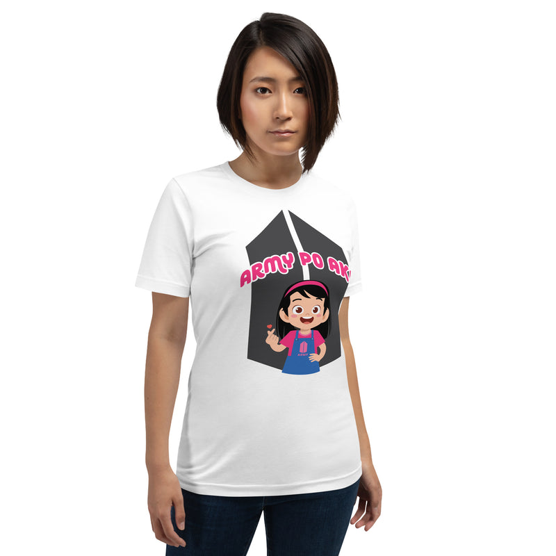 VTM19 - Army Po Ako Girl Adult T-Shirt