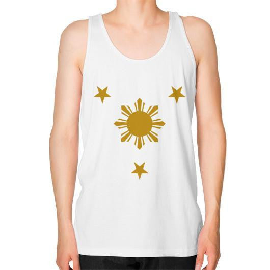 Unisex Fine Jersey Tank (On Man) Xs / White Top