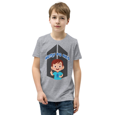 BARONG WAREHOUSE - VTM22 - Army Po Ako Boy Youth T-Shirt